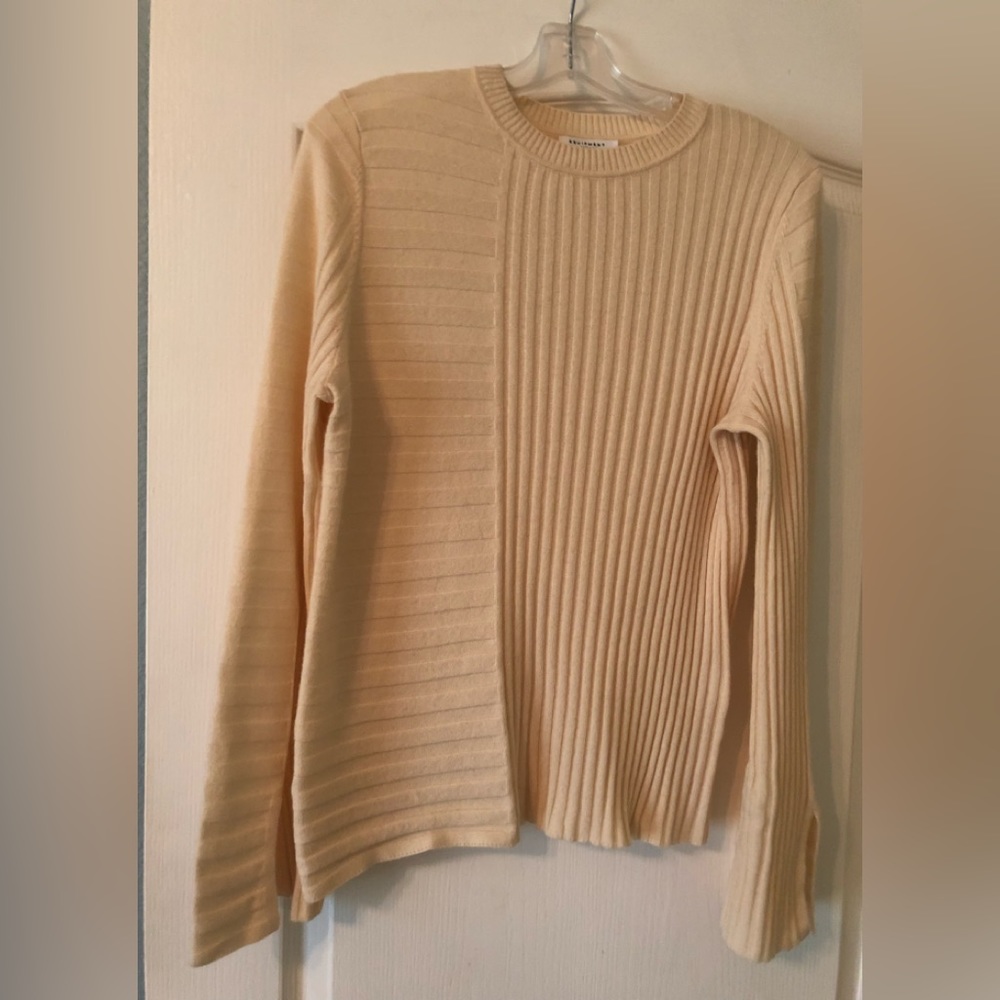 Beautiful cream colored Equipment sweater size M